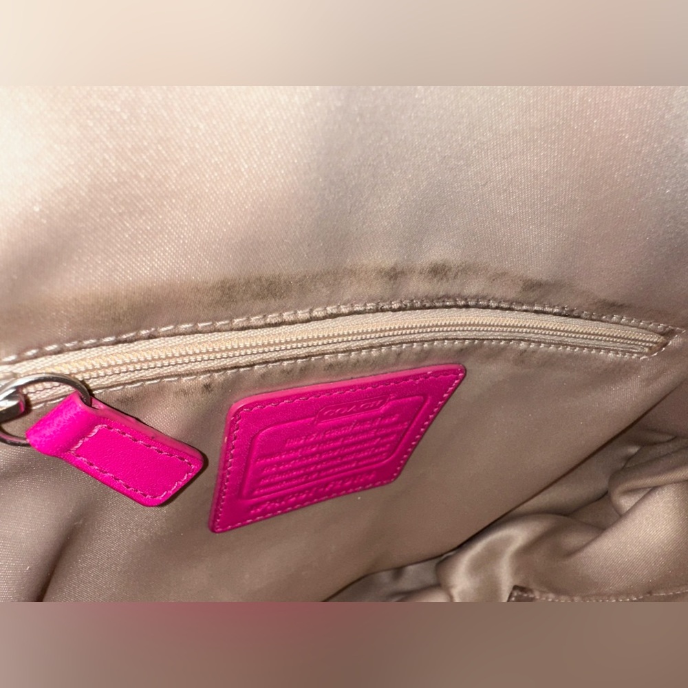 Pink Coach Hobo Bag - Picture 11 of 16